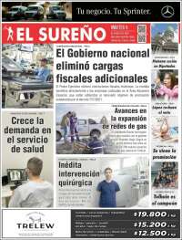 Portada de Diario El Sureño (Argentina)