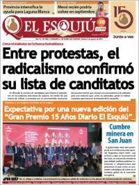 Portada de El Esquiu (Argentina)
