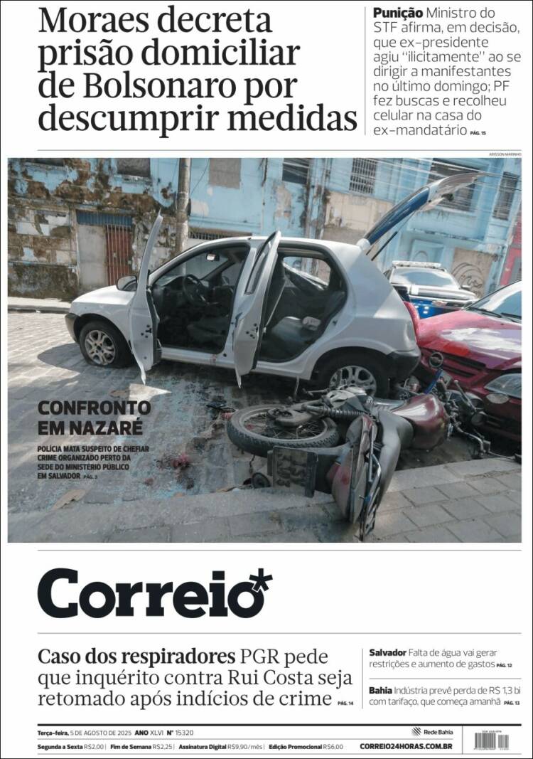 Portada de Correio* (Brasil)