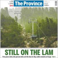 Portada de The Province (Canada)