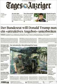 Portada de Tages-Anzeiger (Switzerland)