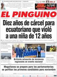 Portada de El Pingüino (Chili)