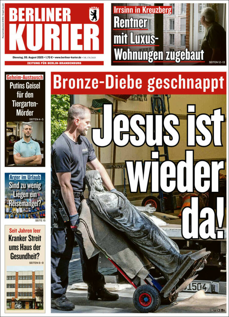 Portada de Berliner Kurier - Startseite BK (Germany)