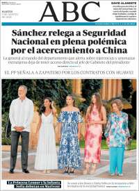 Portada de ABC (España)