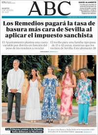 Portada de ABC - Sevilla (Spain)