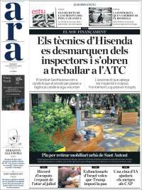 Portada de Ara (Spain)