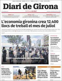 Portada de Diari de Girona (Spain)