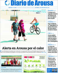 Portada de Diario de Arousa (Espagne)