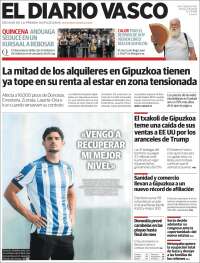 Portada de Diario Vasco (Spain)