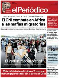 Portada de El Periódico (Spain)