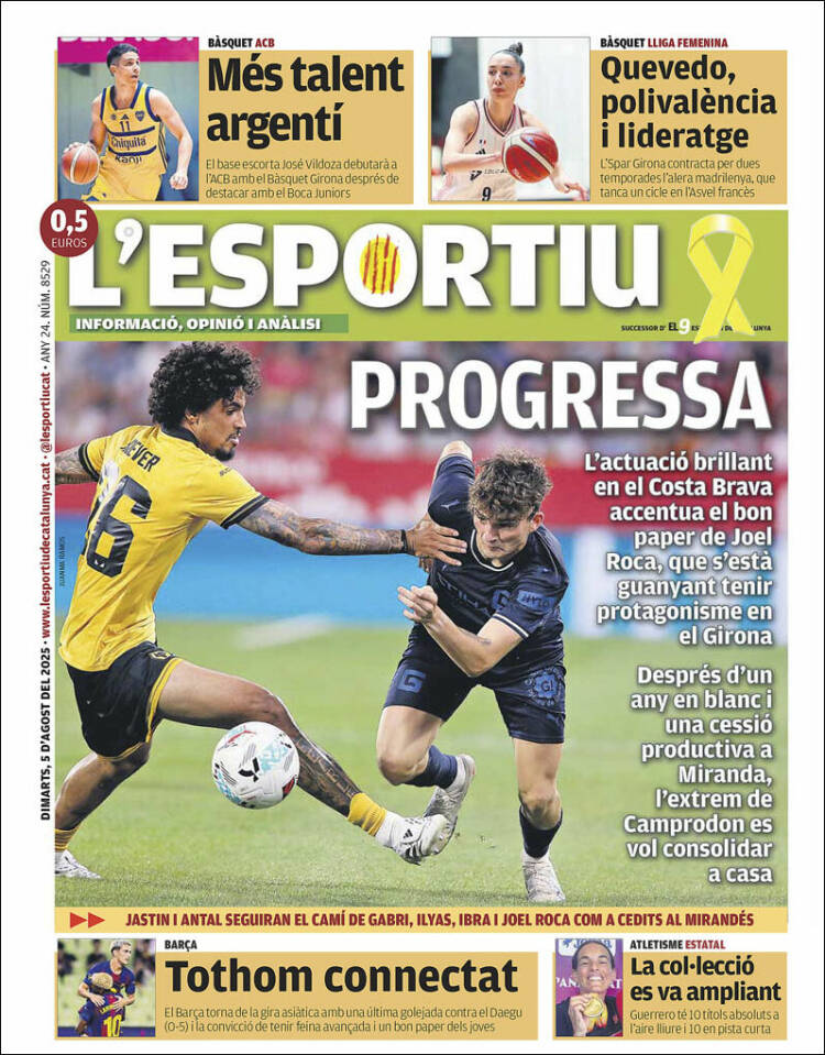 Portada de L'Esportiu : Girona (Spain)