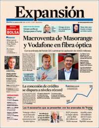 Portada de Expansión (Spain)