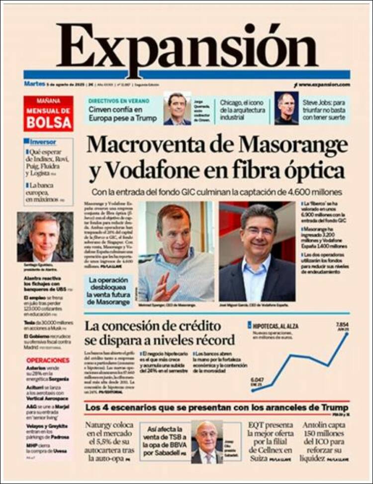 Portada de Expansión (Spain)