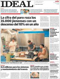 Portada de El Ideal de Jaén (España)
