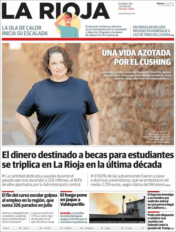 Portada de La Rioja (Spain)