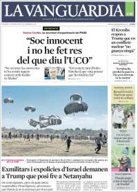 Portada de La Vanguardia (Spain)