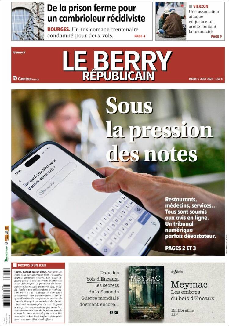 Portada de Berry Republicain (France)