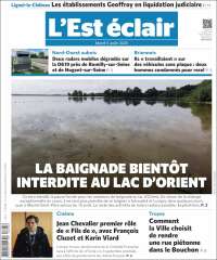 Portada de L'Est Eclair (Francia)