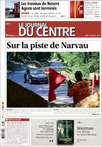 Portada de Le Journal du Centre (France)