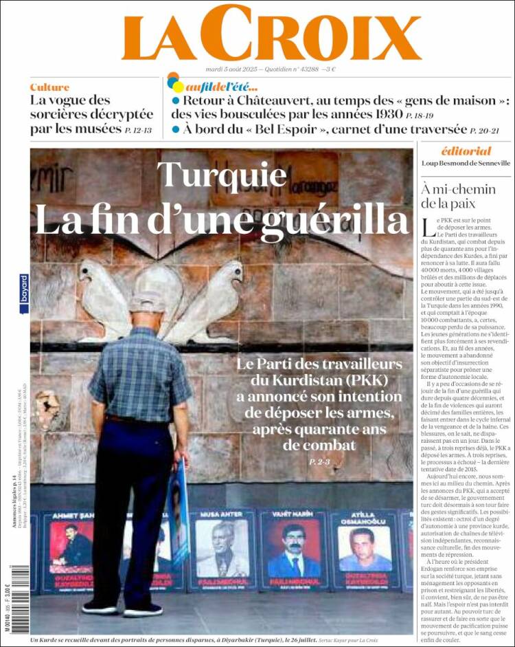 Portada de La Croix (France)