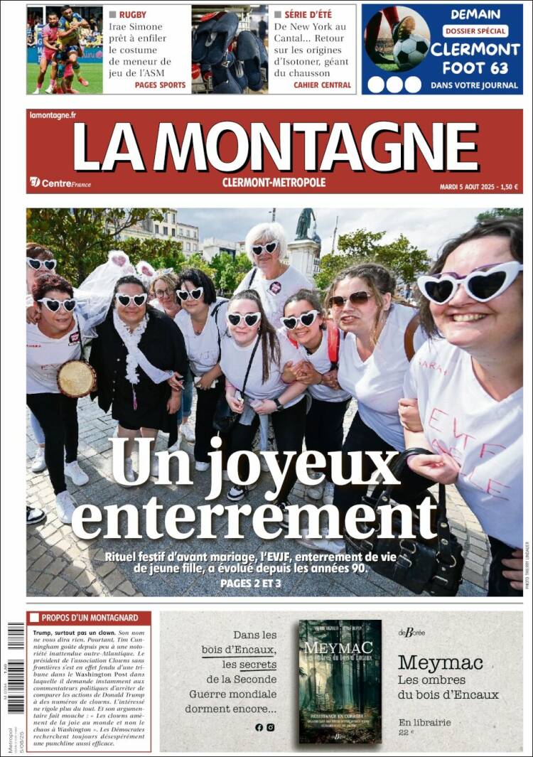 Portada de La Montagne (France)
