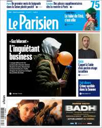 Portada de Le Parisien (France)