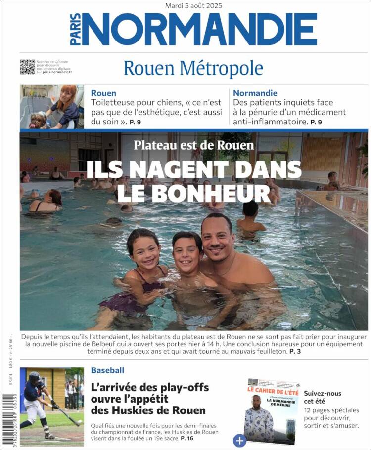 Portada de Paris Normandie (France)