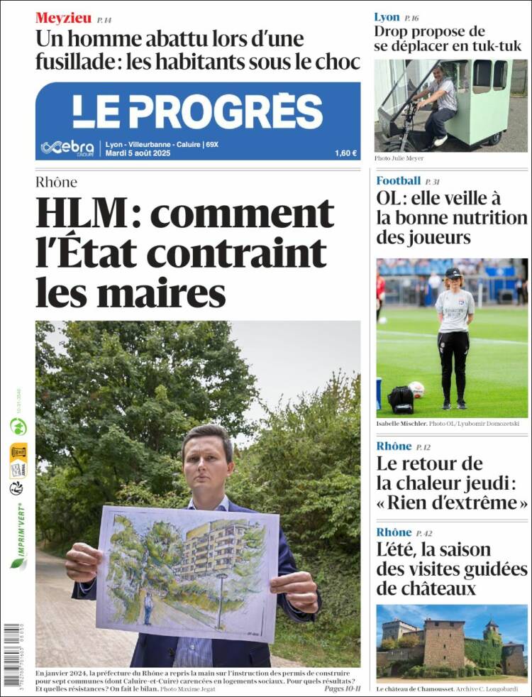 Portada de Progres de Fecamp (Francia)