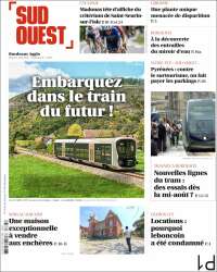 Portada de Sud Ouest (France)