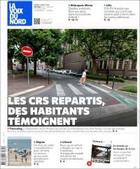 Portada de La Voix du Nord (France)