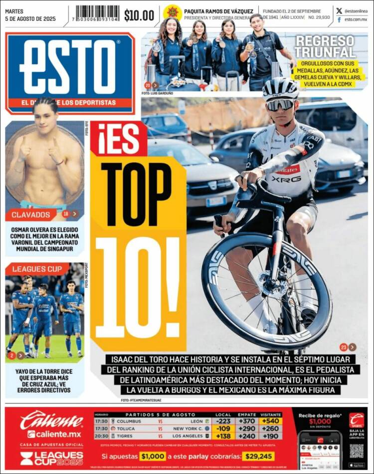 Portada de Esto (México)
