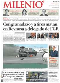 Portada de Milenio de Puebla (Mexico)