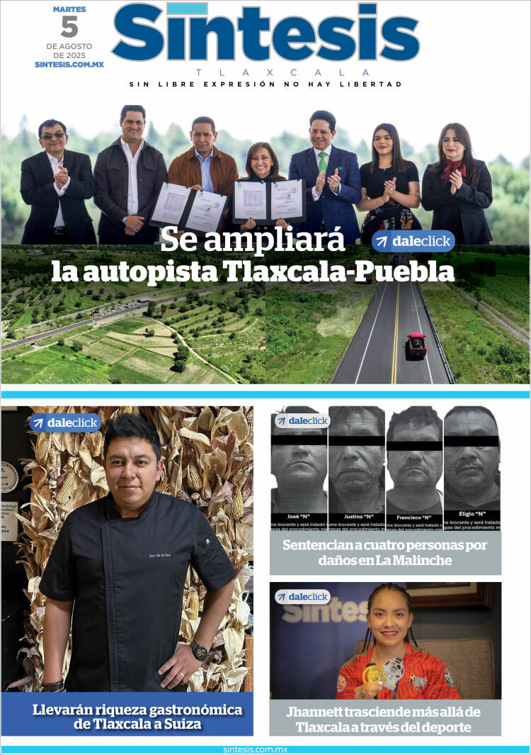 Portada de Síntesis de Tlaxcala (México)