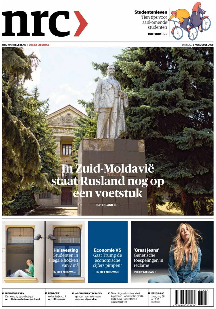 Portada de NRC Handelsblad (Netherlands)