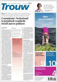 Portada de Trouw (Netherlands)