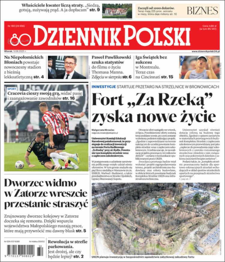 Portada de Dziennik (Polonia)