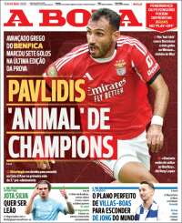 Portada de A Bola (Portugal)