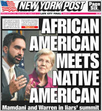 Portada de New York Post (USA)