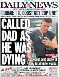 Portada de Daily News - New York (USA)