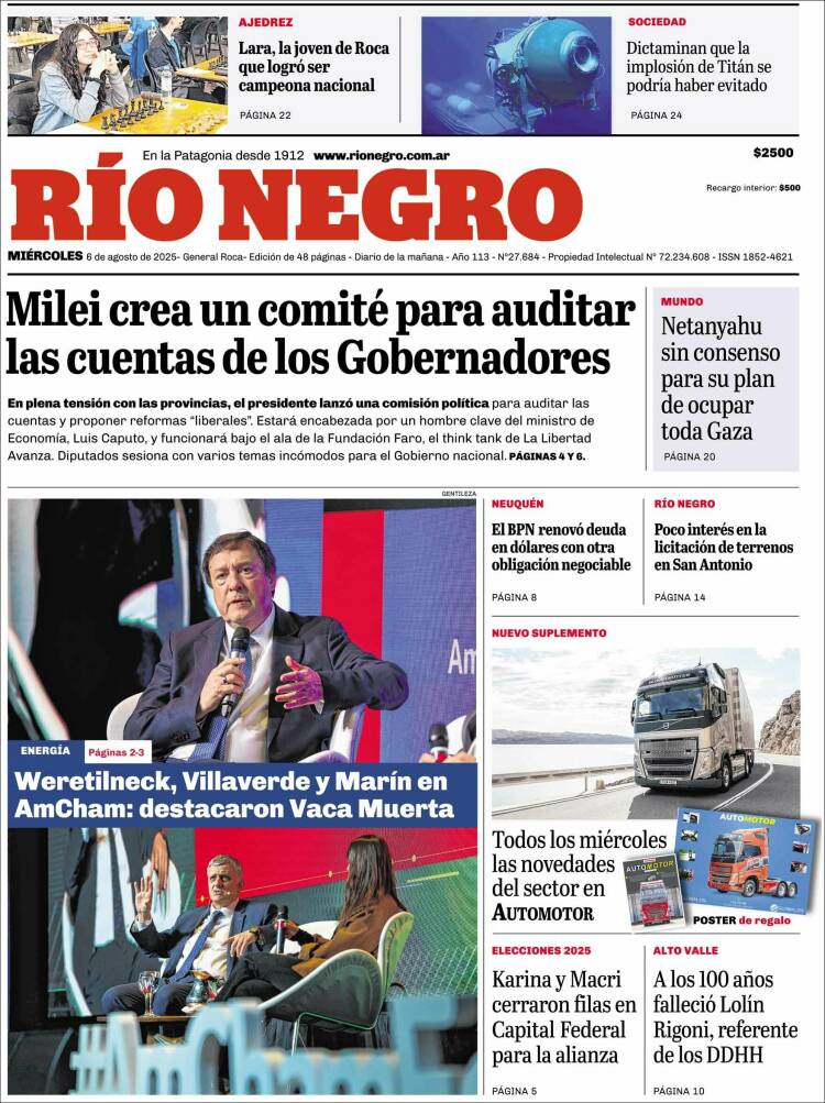 Portada de Rio Negro (Argentine)