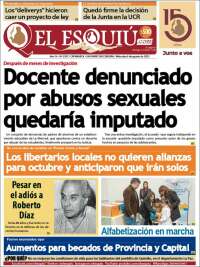 Portada de El Esquiu (Argentina)
