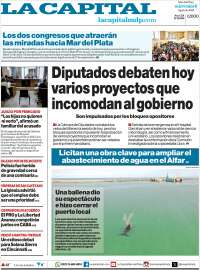 Portada de Diario La Capital - Mar del Plata (Argentina)