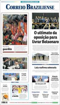 Portada de Correio Braziliense (Brasil)