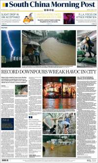 Portada de South China Morning Post (Chine)