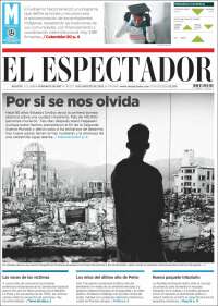 Portada de El Espectador (Colombia)