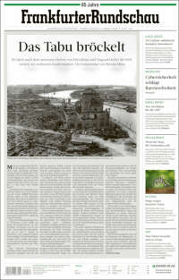 Portada de Frankfurter Rundschau (Germany)