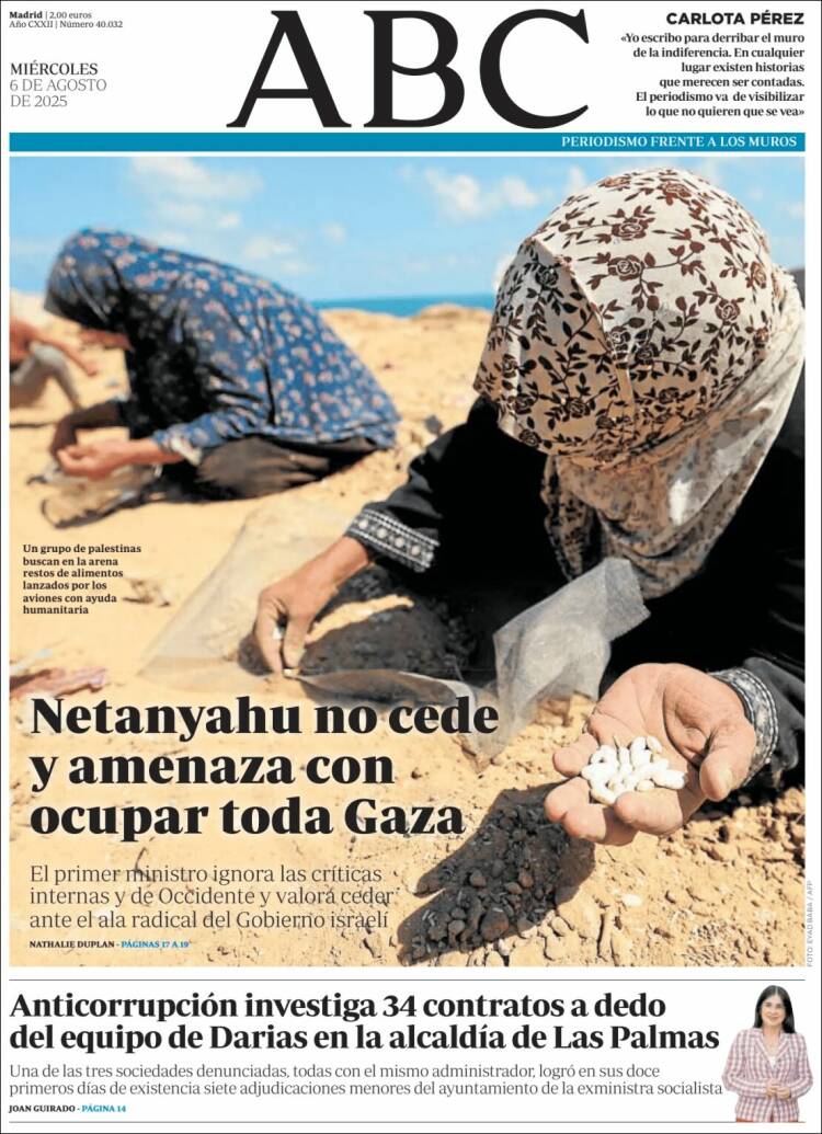 Portada de ABC (España)