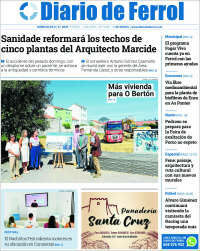 Portada de Diario de Ferrol (Spain)
