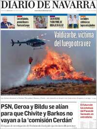Portada de Diario de Navarra (Spain)