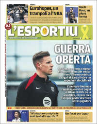 Portada de L'Esportiu (España)